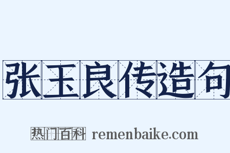 张玉良传造句是什么意思的图片